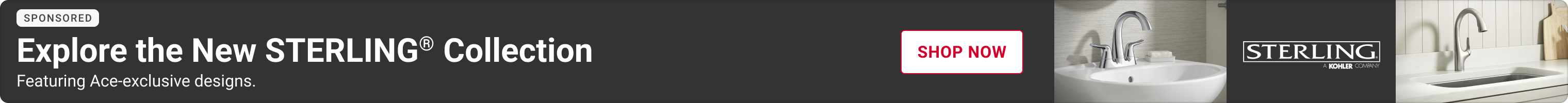 Advertisement for Sterling. Shop the New Collection.