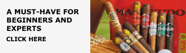 Macanudo Montego Y Cia cigars logo. A must-have for beginners and experts. Shop now