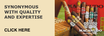 Macanudo Montego Y Cia cigars logo. Synonymous with quality and expertise. Shop now