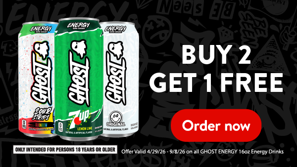 Ghost Buy 2 Get 1 Free. Order now