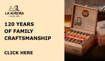 La Aurora USA, since 1903. 120 years of family craftsmanship. Click here to shop La Aurora brand cigars