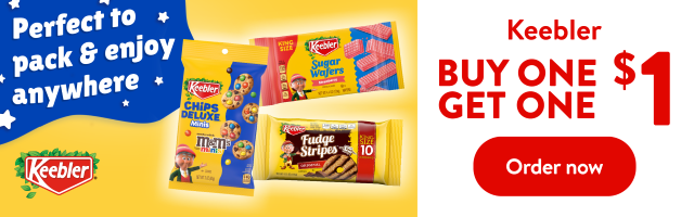 Keebler Wafer BOGO $1