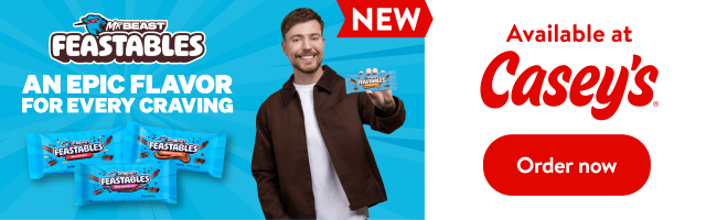Feastables New To Casey's