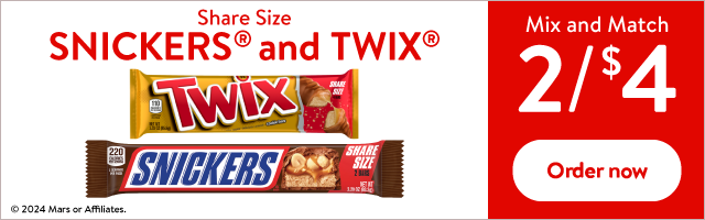 Snickers & Twix