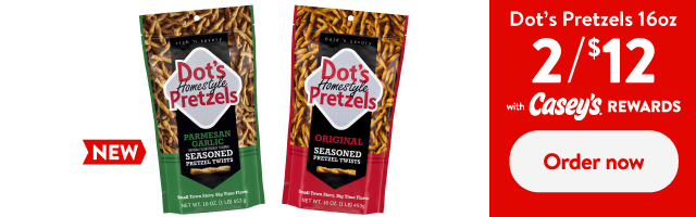 Casey's Pizza Menu, Breadsticks, Wings, Subs & More | Casey's General Store