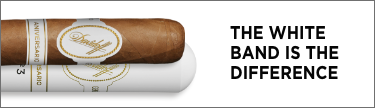 Advertisement for Davidoff: The white band is the difference