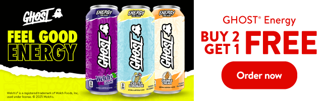 GHOST Buy 2 Get 1 Free