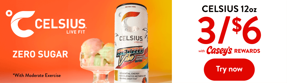 Celsius 3 for $6 12oz