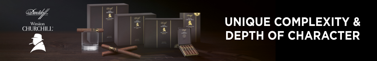 Advertisement for Davidoff: Unique complexity and depth of character
