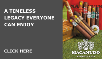Macanudo Montego Y Cia cigars logo. A timeless legacy everyone can enjoy. Shop now