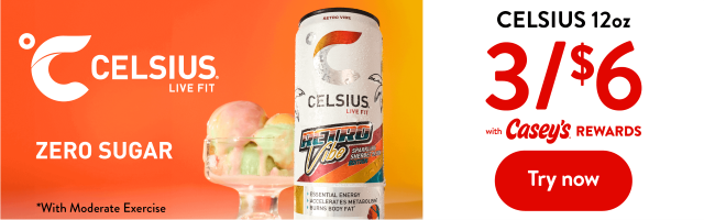 Celsius 3 for $6 12oz