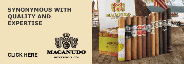 Macanudo Montego Y Cia logo. A Macanudo for every occasion. For social, solo or even unexpected moments. Shop now.